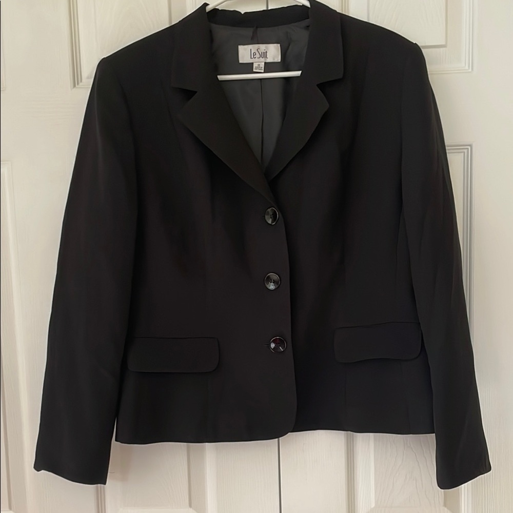 Le Suit Women's Black Blazer